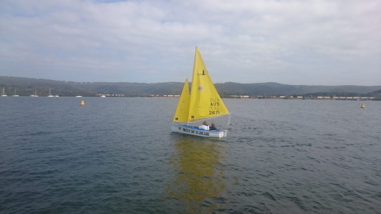 Sailboat turning